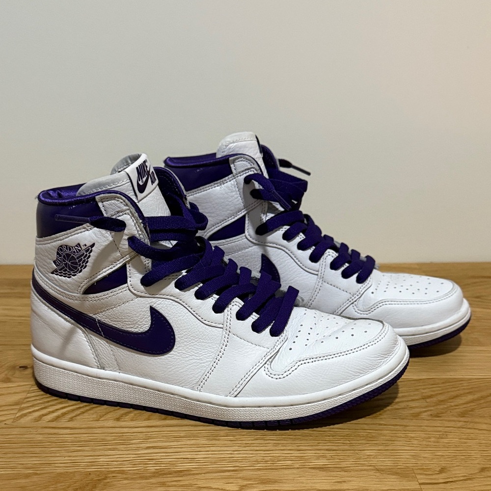 Wmns Air Jordan 1 High OG 'Court Purple' | 8.5